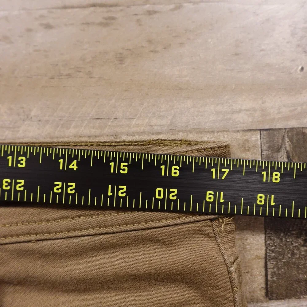 JACHS New York Travel Pants Men’s‎ 34x32 Khaki Stretch Casual Modern Fit Slim